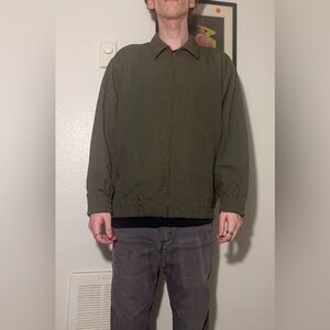 Callaway Golf Men's Olive Green Zip-Up Jacket